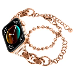 Stainless Steel Strap For Huawei Watch Fit 3 fit 4 4pro watch Band Women Bracelet For Huawei Fit3 /4 Lady Wristband Accessories