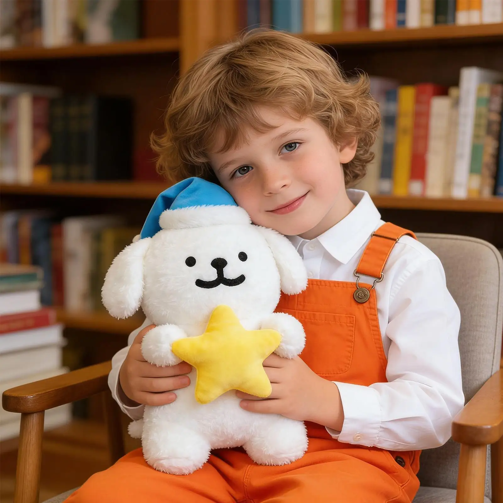 

Cartoon simulation Good Night Line Dog Plush Toy Stuffed Soft Animal Puppy Doll Sleeping Pillow Cushion Birthday Gift For Kids