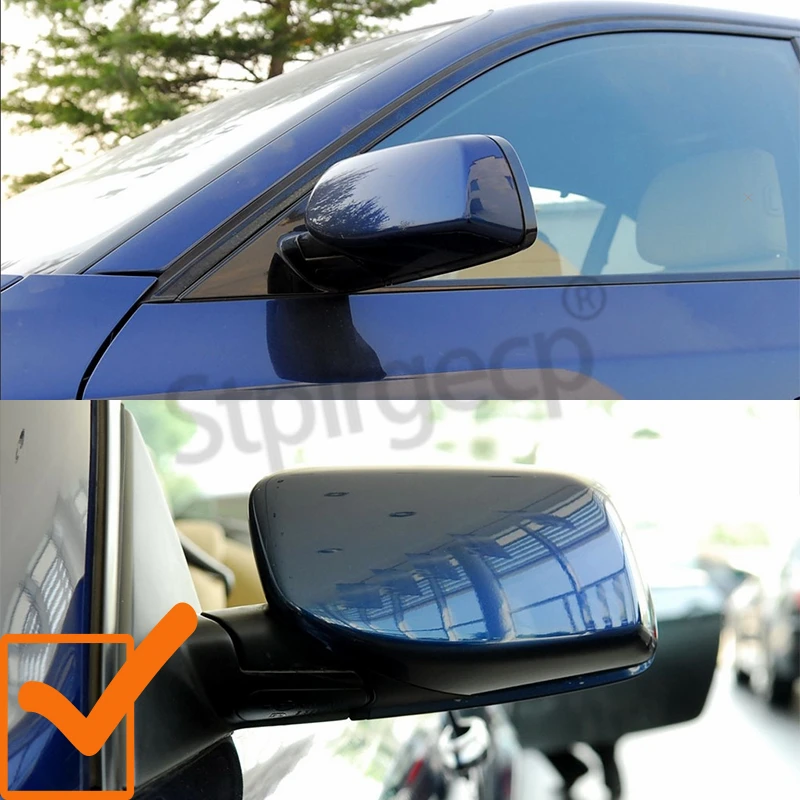 E60 Mirror Cover M Style Car Side Rearview Mirror Cover Cap Trim For BMW 5 6 series E61 E63 E64 2003-2010 Rear View Mirror Caps