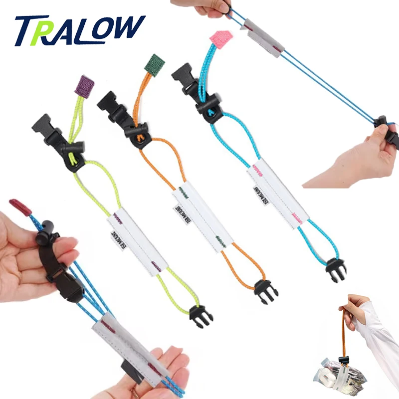 TRALOW 4Pcs Tactical Reflective Bike Leg Straps,Elastic Adjustable Leg Bands,Safety Accessory for Outdoor Cycling Night Riding