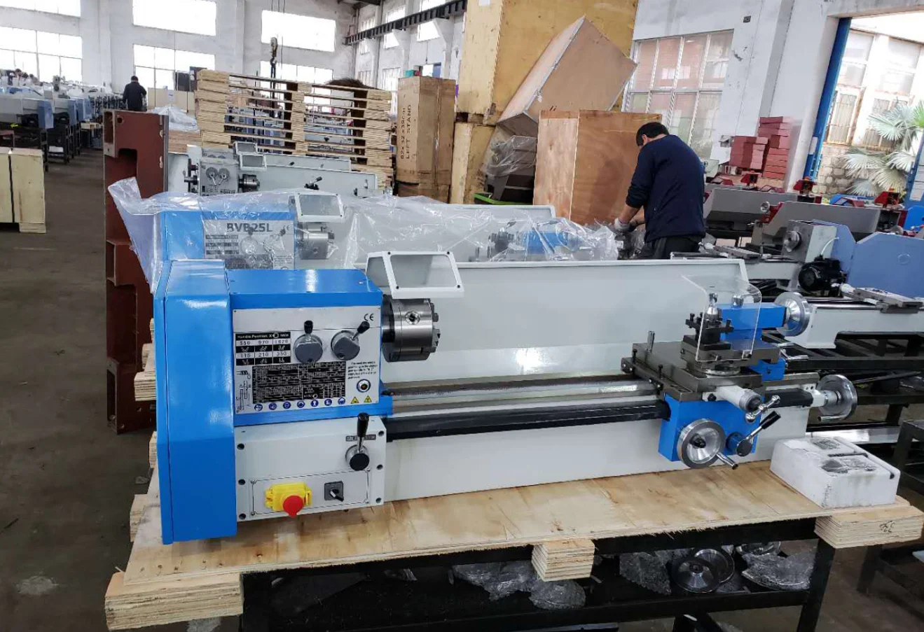 BVB25/BVB25L Mini Metal Lathes Machine  Small Mini Bench Lathe  Spindle Bore 27mm  750w