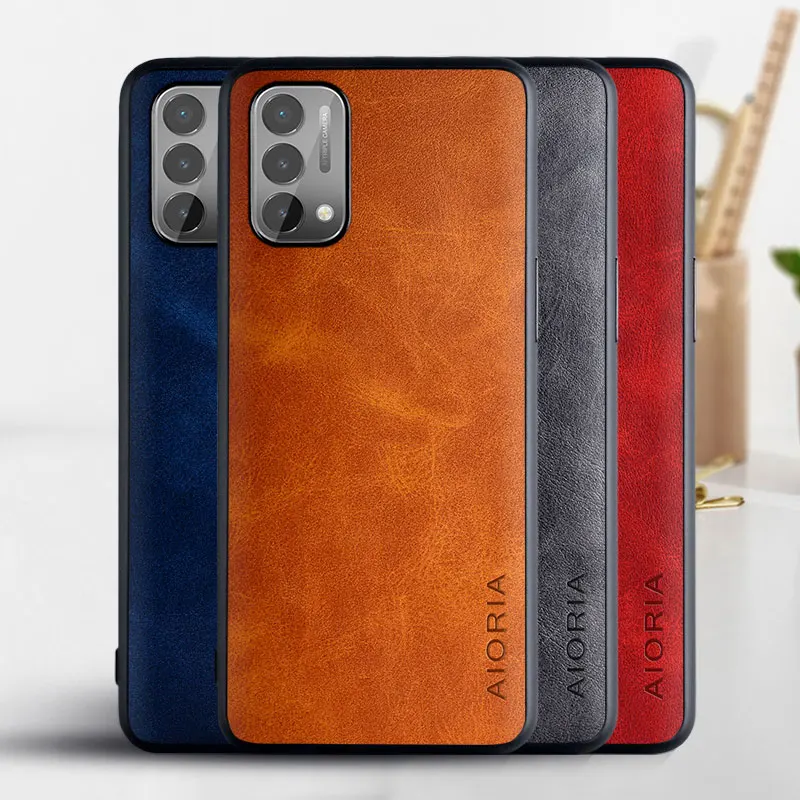 Funda de teléfono de lujo para Oneplus Nord N200 5G, cubierta de piel Vintage para oneplus nord n200 5g