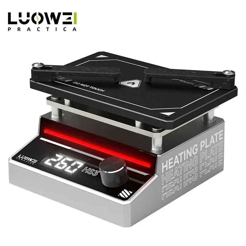 

LUOWEI HS3 Preheating Station Layered Preheater Platform Thermostatic for Android IP X-16Pro Max Motherboard Chip Repair Tool