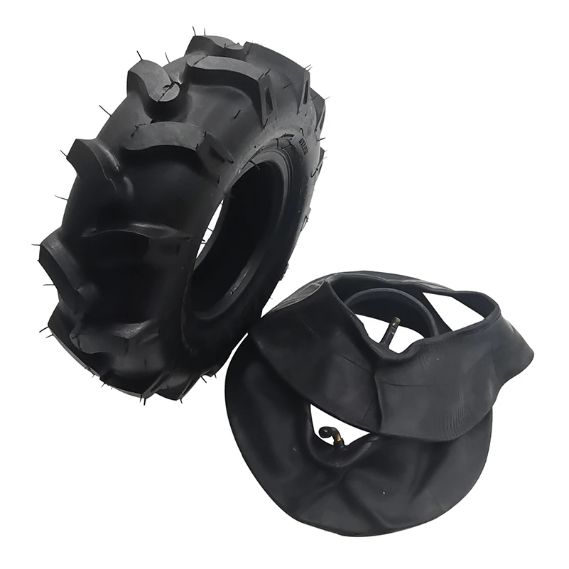 

3.50-6 herringbone patterned agricultural vehicle inner and outer tires, micro tiller agricultural tires
