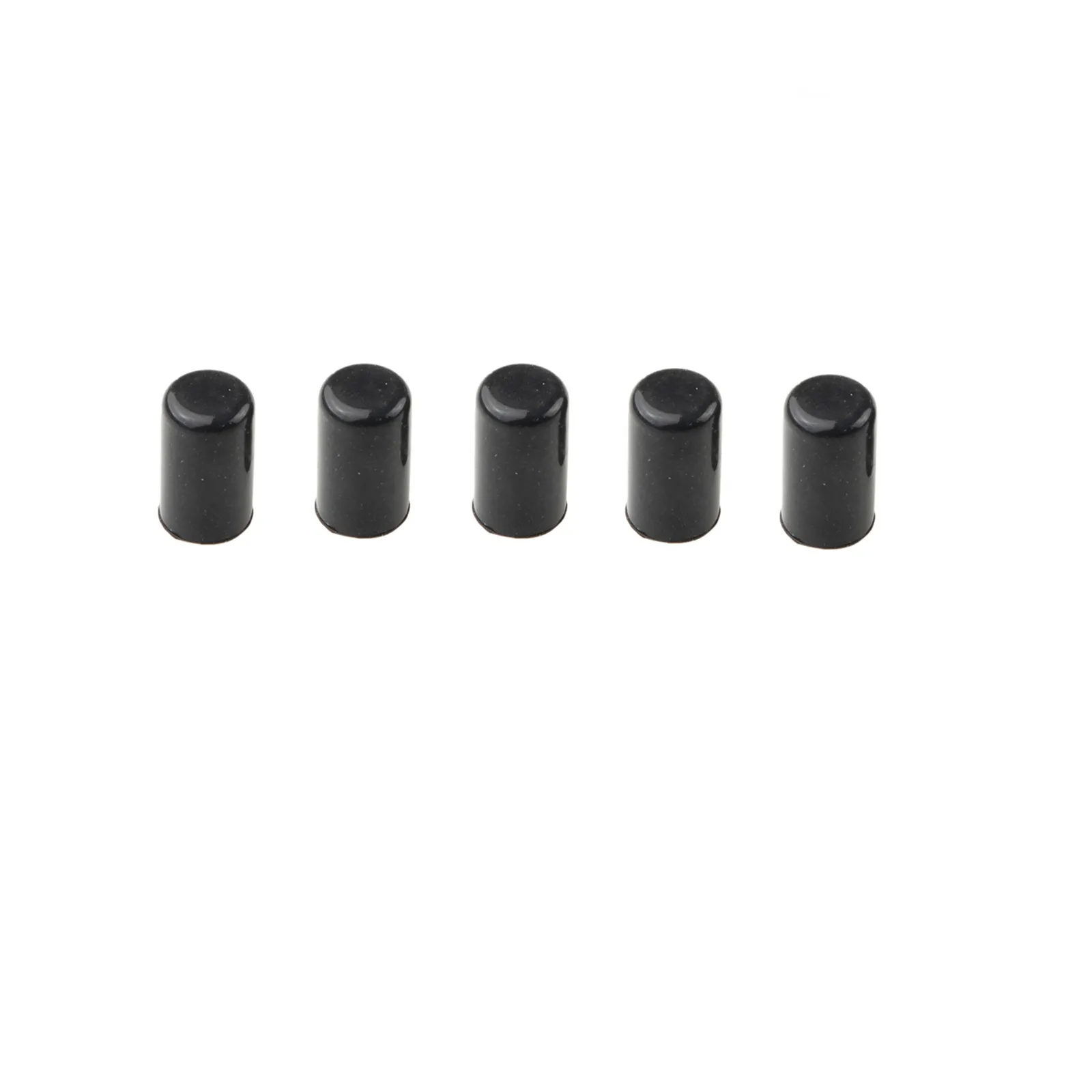 4 6 8 10 12 14 16 19 25 30 32mm 5PCS Silicone Vacuum Blanking Cap Air Intake Hose Tube Pipe Ends Bung Plug Black