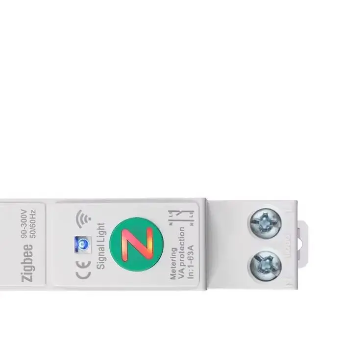 Tuya Smart Circuit Breaker WiFi Zigbee 1-63A Energy Monitoring Timing Countdown Loop Switch Overvoltage Thermal Protection