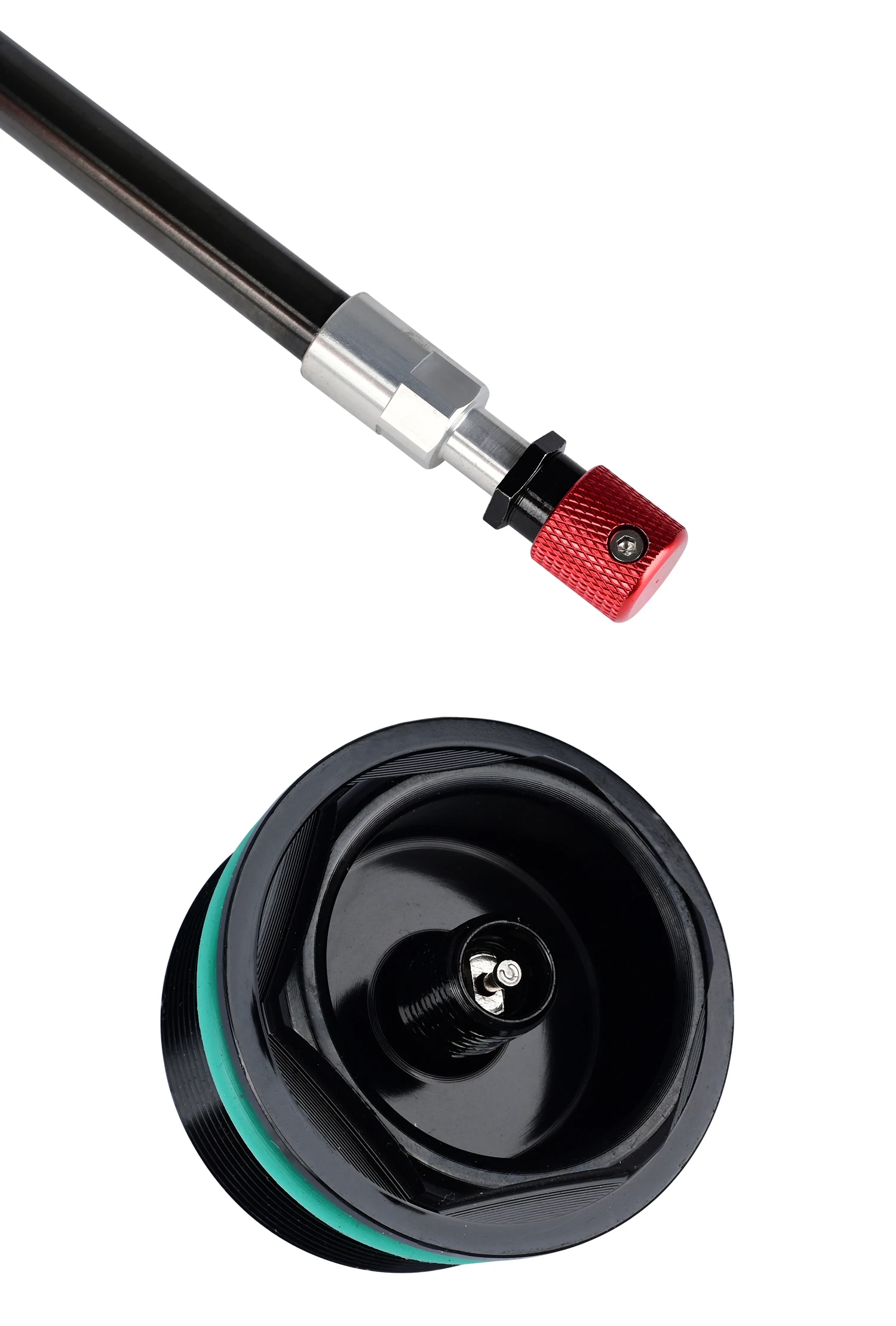 NANLIO X9 PRO MTB-Gabel-Umbausatz | Federungsdämpferstange, Luftventil, Ventilmutter Ersatz für Mountainbike-Luftgabel – Detail 10