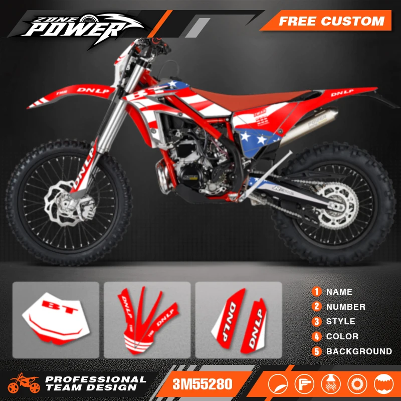 Powerzone Custom Backgrounds Graphics Decals Sticker Kits for Beta Xtrainer 150 200 250 300 400 450 2015 2016 2017 2018 2019 15