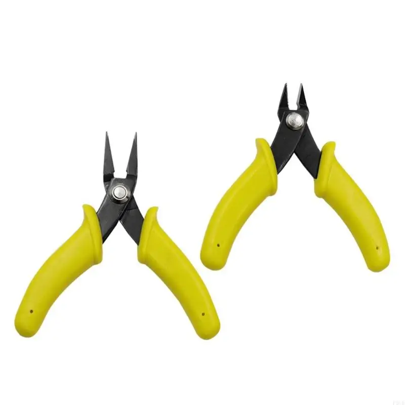 

P0UE DIY Craft Jewelry Tool Pliers Chain Nose Plier Cutter Plier Round Nose Plier