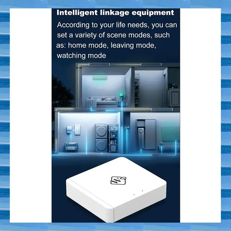 AT53 Новый беспроводной шлюз W5 Tuya Zigbee + Bluetooth-концентратор, многорежимная расширенная версия, может доступть 128 + дополнительные устройства