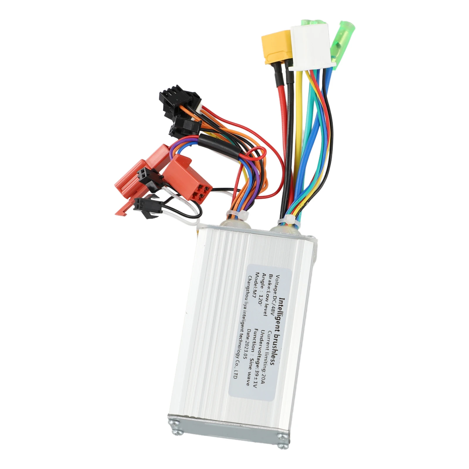 

DC Controller Brushless Intelligent Controller Moter 350W 36V/48V Brushless High Quality Intelligent Metal Silver