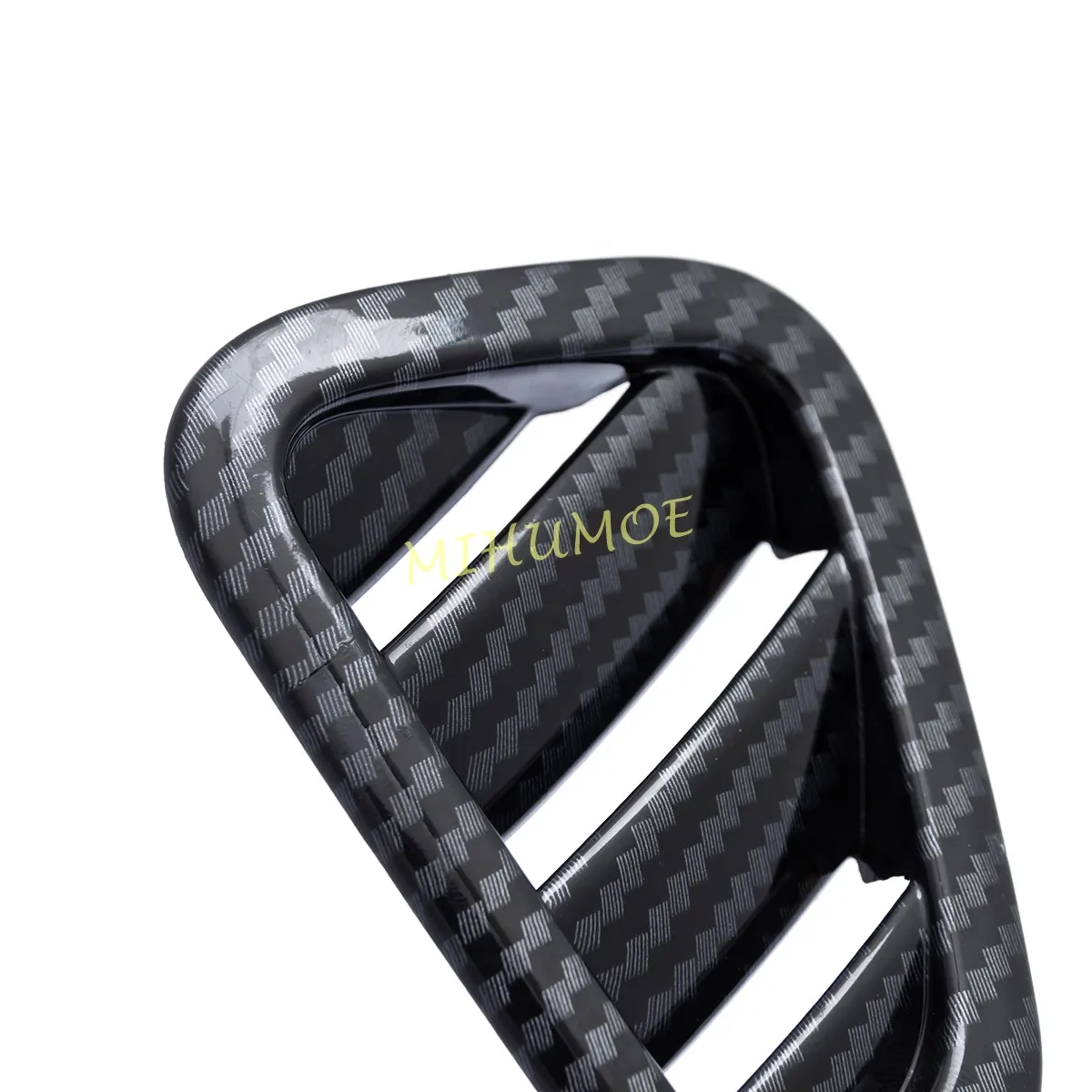 لمرسيدس بنز W206 S206 C200 C220 C300 C43 AMG 2023 2024 2025 الداخلية مركز وحدة التحكم غطاء فتحة التهوية الزخارف ألياف الكربون