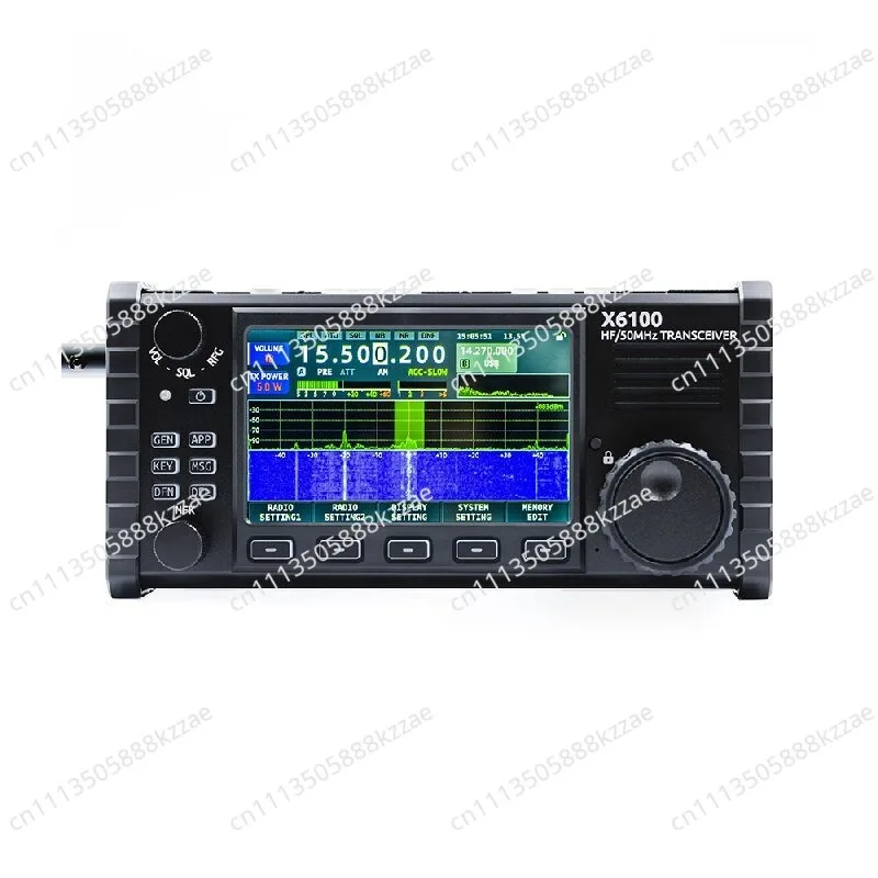 SDR Shortwave Transceiver With Antenna Tuner All Mode Transceiver  X6100 50MHz HF Transceiver Portable