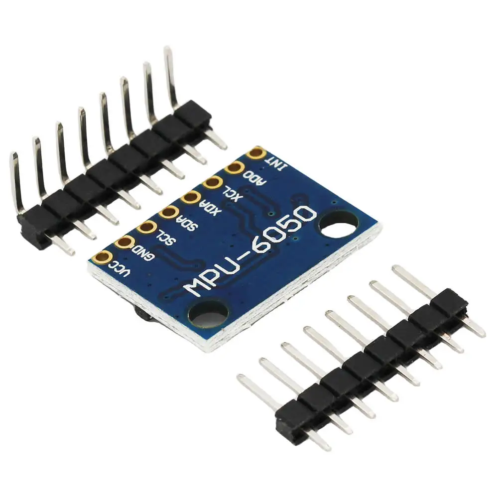 GY-521 MPU-6050 MPU6050 3 Axis Analog Gyroscope Sensors + Accelerometer Module IIC I2C For Arduino Quadcopter Drone 3-5V DC