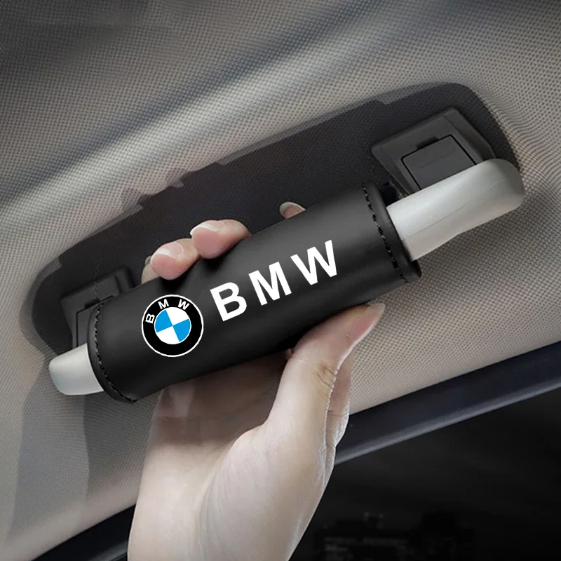 2er-Set Leder-Griffabdeckungen für die Dachhimmel-Armlehne für BMW X3 X5 X6 F30 F34 F10 F20 G20 G30 G01 G02 G05 F15 F16 1er 3er 5er 7er Serie