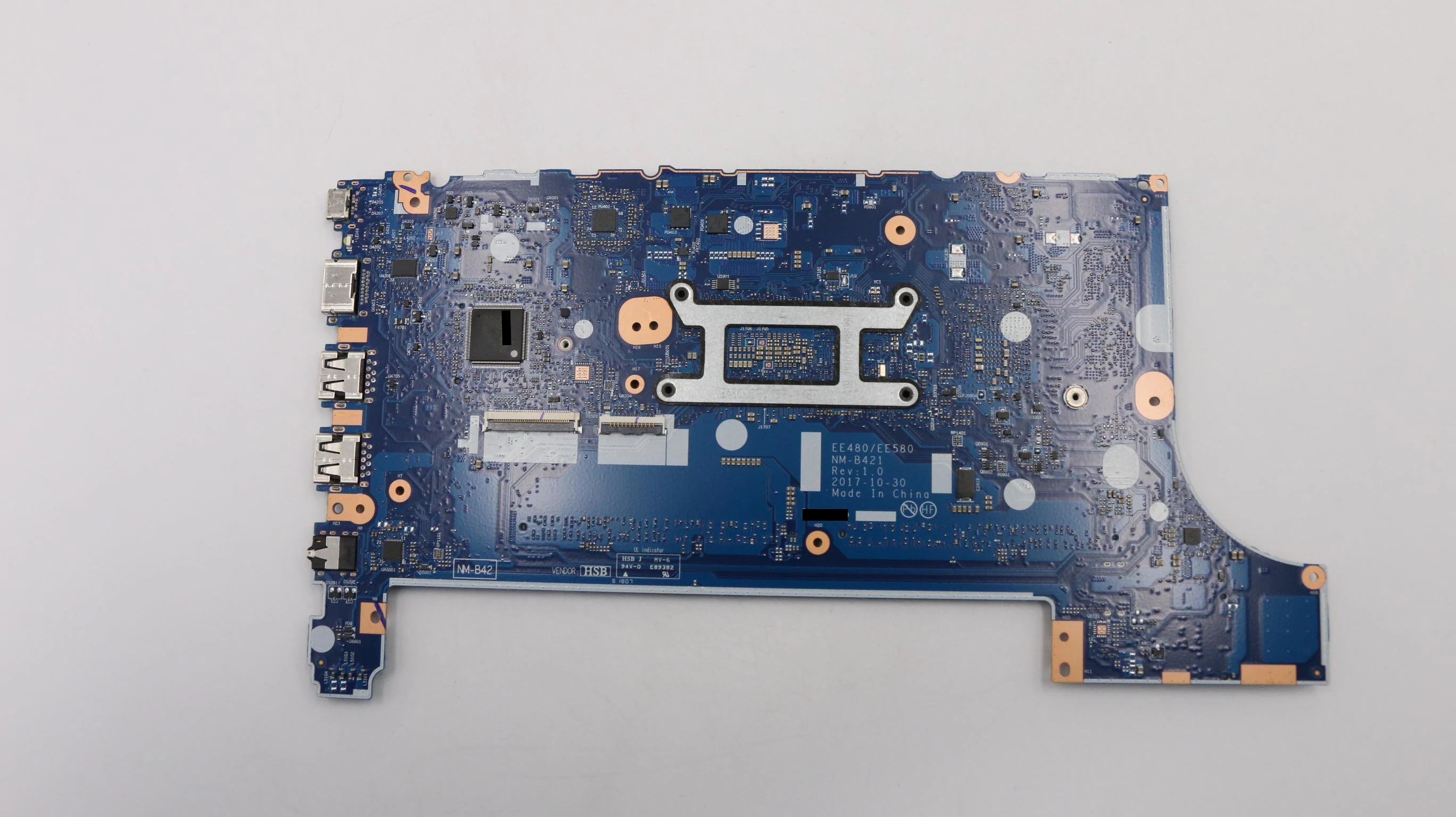 01LW187 Per Lenovo ThinkPad E480 Scheda Madre Del Computer Portatile GPU RX 550 2GB di RAM i3-7130U Processore Completamente Testato al 100%