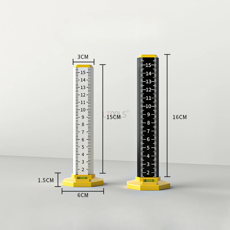 Chiglia d'acciaio leggera controsoffitto livellamento righello speciale altezza uguale righello orizzontale piastrellatura a parete magnetica piastrelle Lay Gradienter