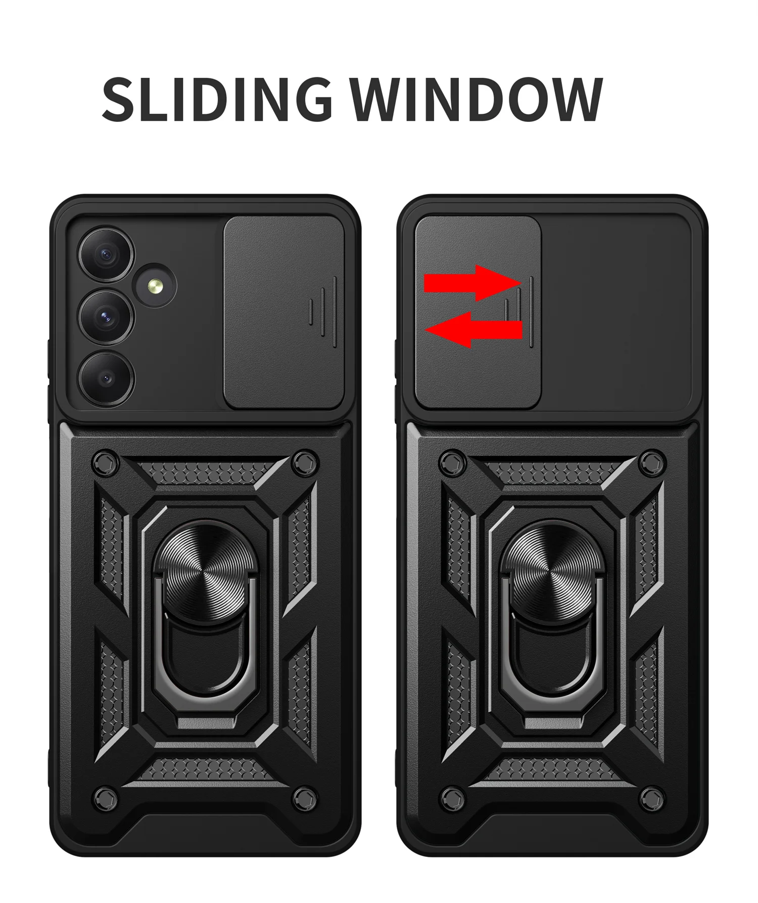 حافظة لهاتف سامسونج جالاكسي A55 حافظة حماية للكاميرا لهاتف سامسونج جالاكسي A55 5G Shockpr5oof غطاء خلفي مدرع ممتص للصدمات