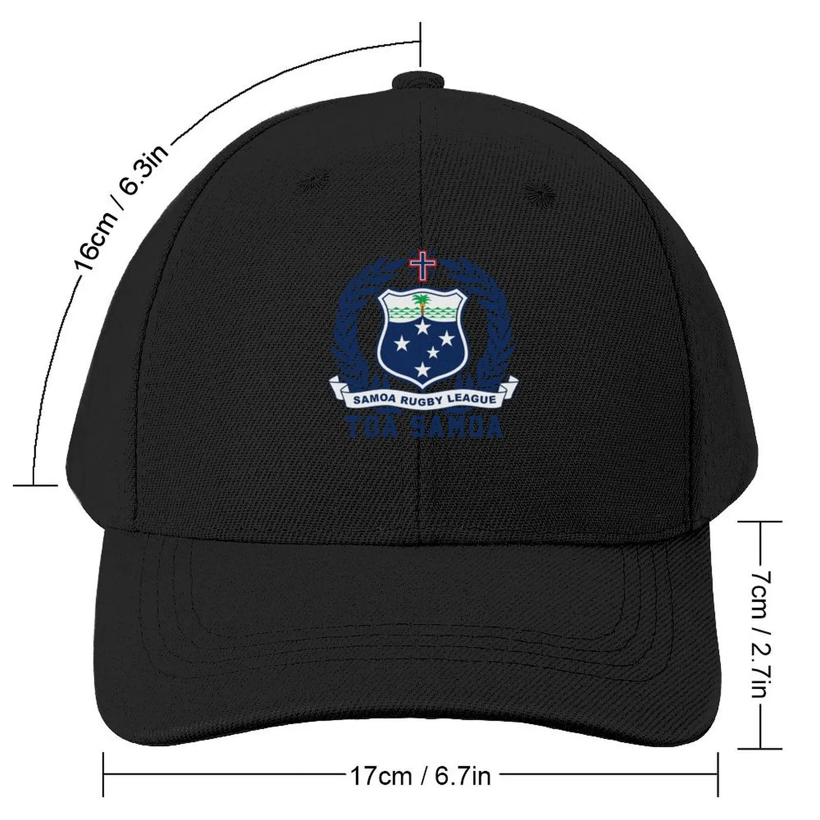 Toa Samoa Rugby League Samoa Baseball Cap New In Hat Hat Baseball Cap sun hat For Women 2024 Men's