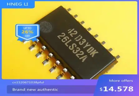 

100% NEW NEW 50PCS AM26LS32ACNSR 26LS32A SOP16 MODULE new in stock NEW