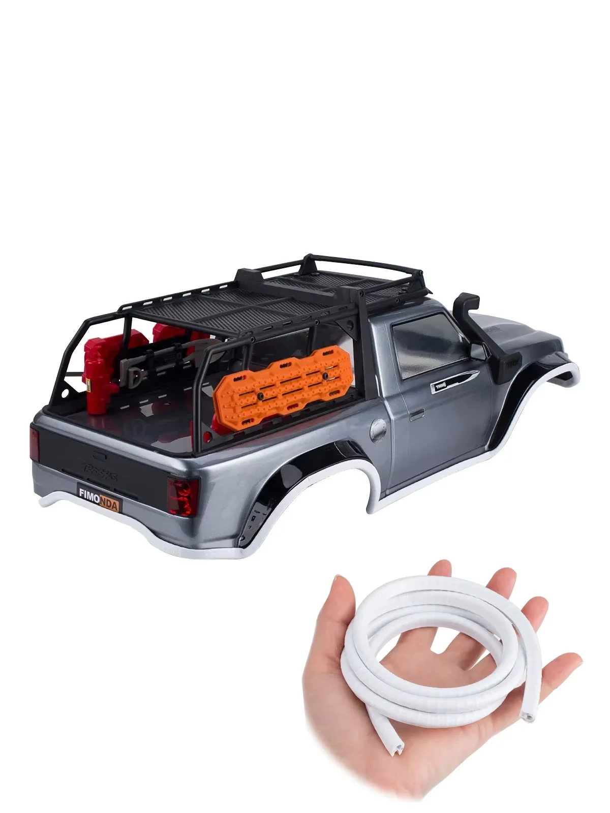1.07M RC Body Shell Edge Soft Protection Strip for 1/8 1/10 1/12 RC Car Crawler Short Card/Monster Truck/Rally Parts