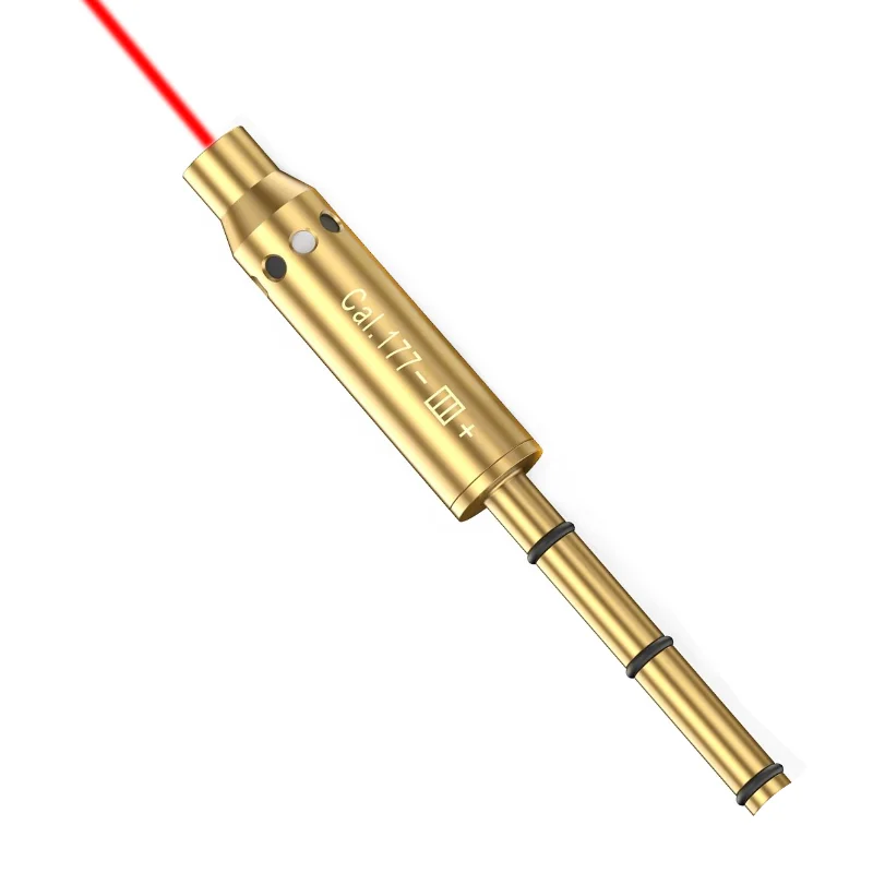 .177 Laser Bore Sight 177 Laser Collimator with Battery fit for 177 Laser Boresighter