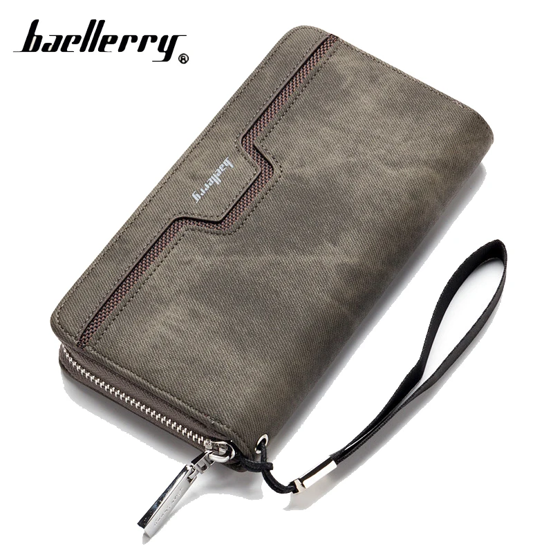 Long Clutch Bag For Phone Men Women Wallet Male Female Ladies Girl Coin Money Purse Card Holder Wristlet Luxury Pouch Cardholder