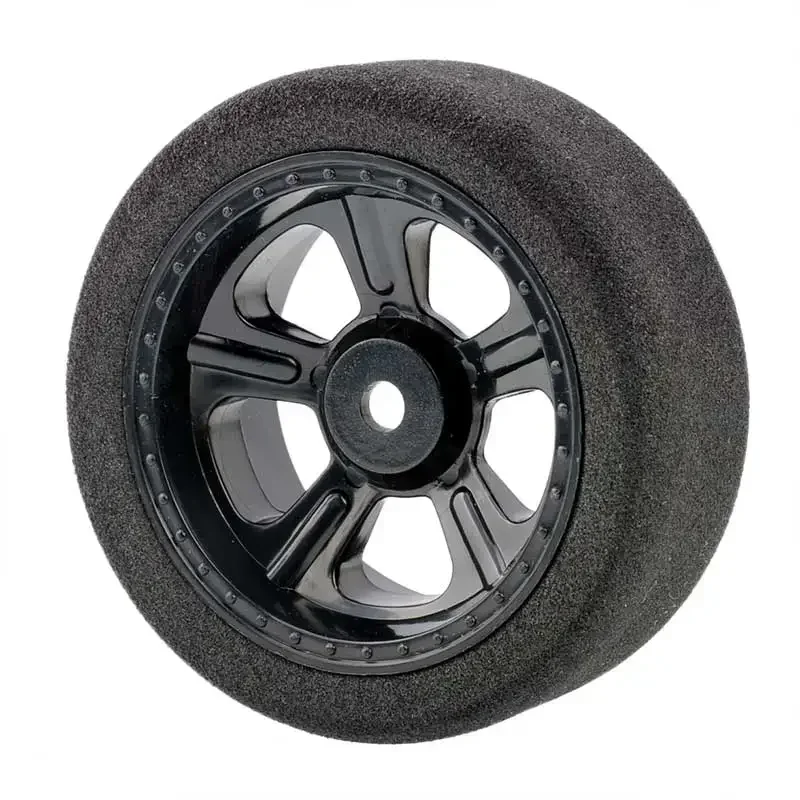 

1/10 Scale Sponge Tires and Wheel Rims with 3mm Offset and 12mm Hex fit RC HSP HPI On-Road Racing Car Model Toys Accessory