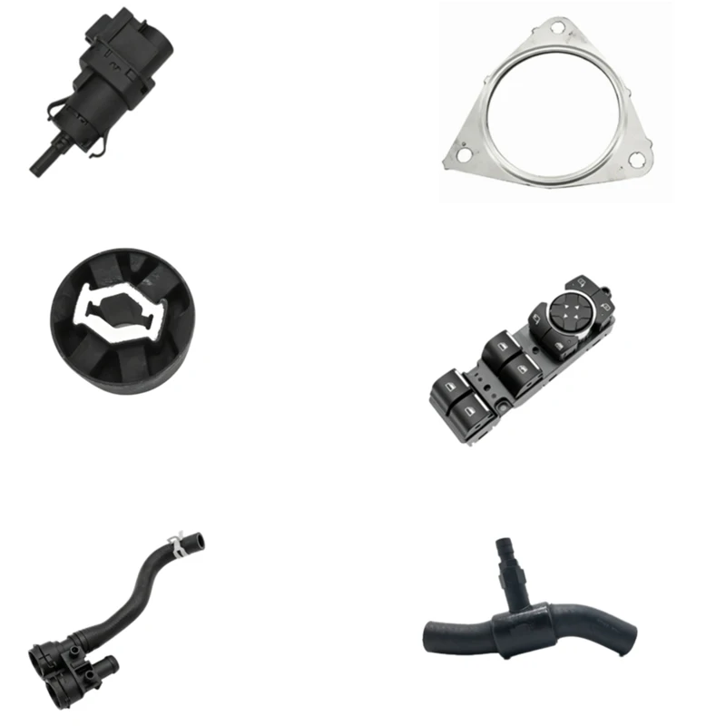 Switch filler Control arm/traction arm bushing Warm Feng Shui Pipe R Lift switch L in front Flexible hose and water pipe