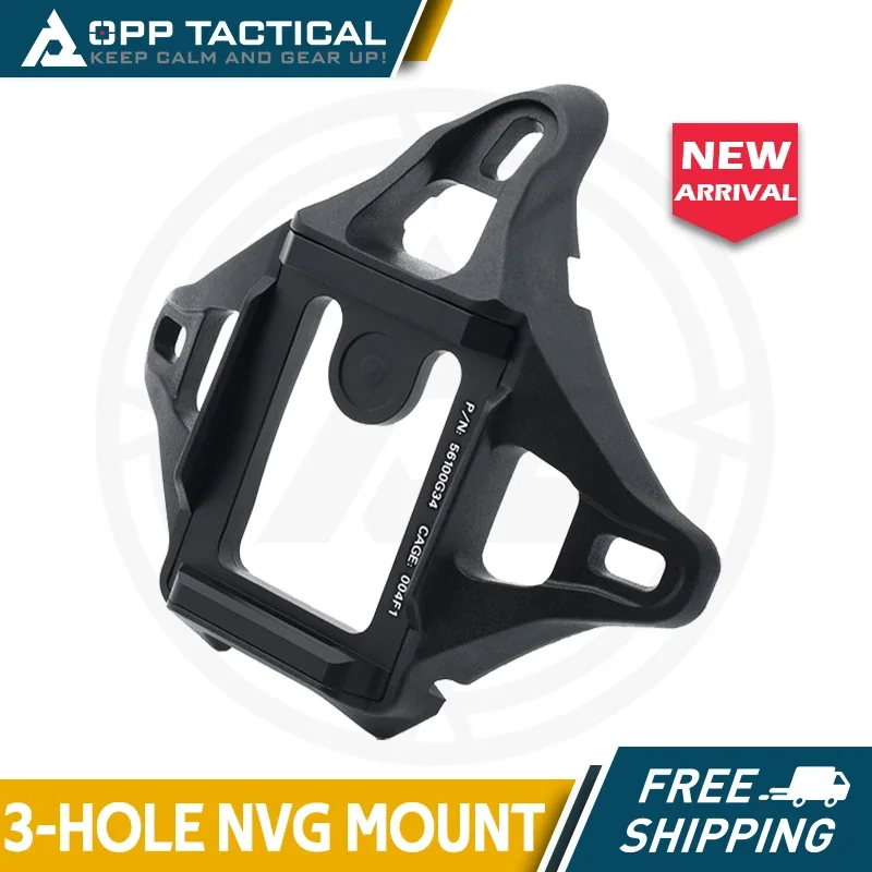 Tactical Airsoft AF MK Series Helmet NVG Mount TMC 3-Hole Shroud PN NVG Base Mount with Full Original Markings