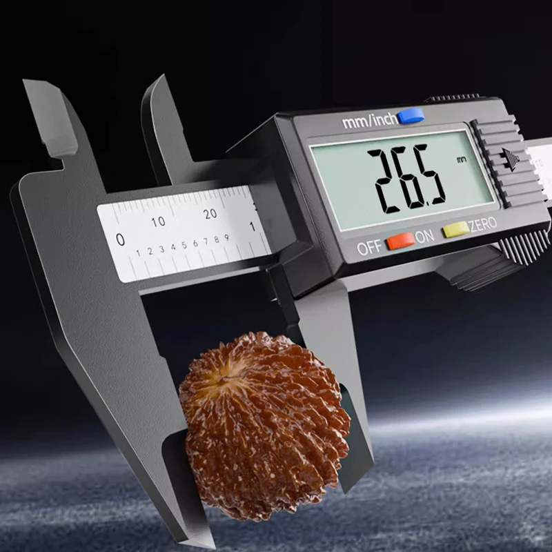 عالية الدقة الورنية الفرجار شاشة ديجيتال الفرجار 0-150 مللي متر متعددة الوظائف مجوهرات مسطرة قياس أدوات قياس المحمولة