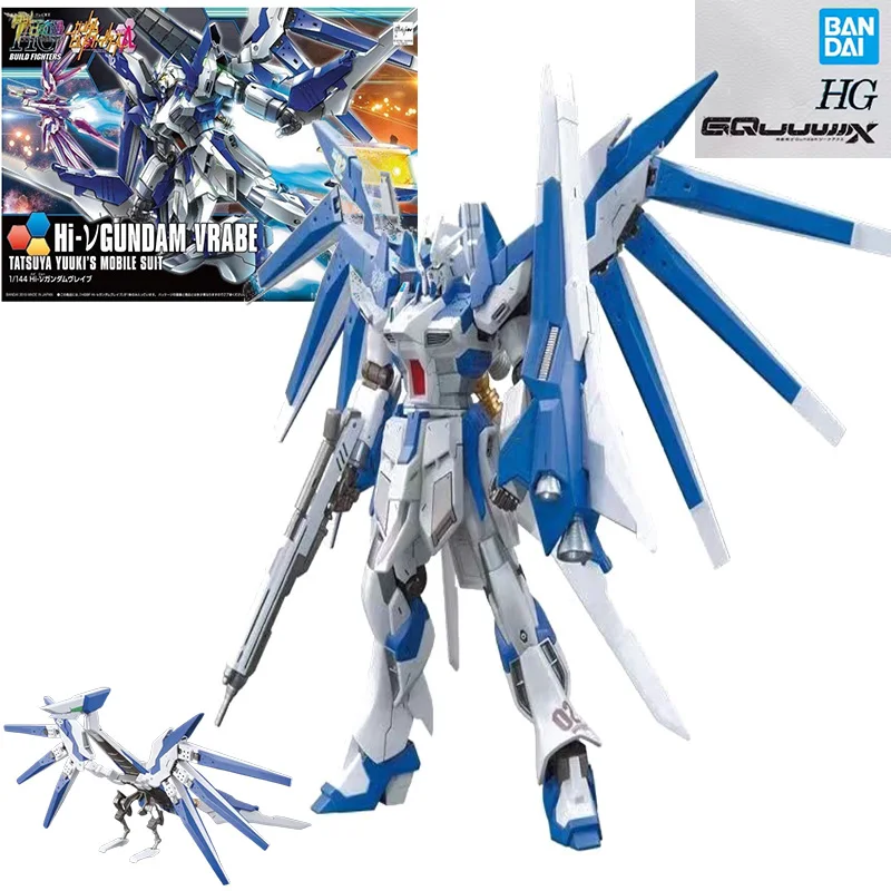 

Bandai HGBF Hi-V GUNDAM VRABE Anime Character Action Gundam Assembly Model Collection Toys Children's Gift Original