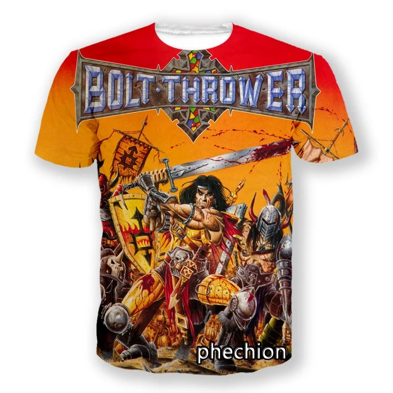 

Classic Death Metal Band Bolt Thrower 3D Printed Men Women T-shirts New Hip Hop Street Kids T shirt Fashion Men's Clothing