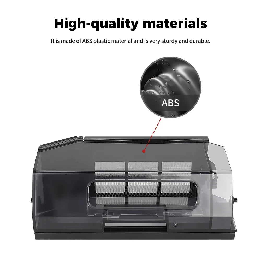 صندوق الغبار صندوق جمع الغبار لأجزاء المكانس الكهربائية Ecovacs Deebot X5/X5 Pro/X5 Omni/X5 Pro Omni/X5 Pro Plus/X5 Pro Ultra