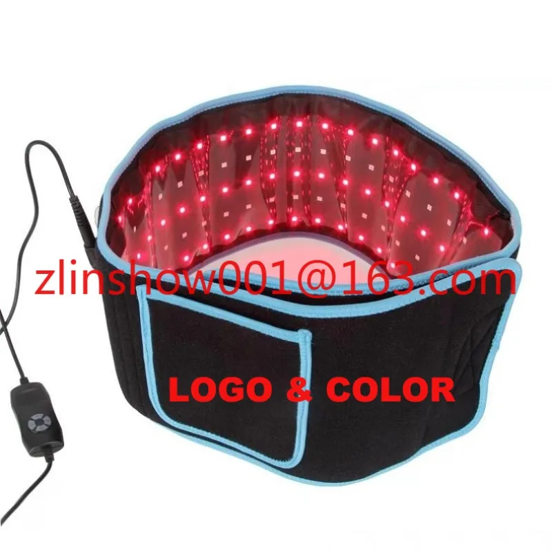 original factory back pain relief weight loss 660nm 850nm home use red light therapy belt near infrared red light therapy belt