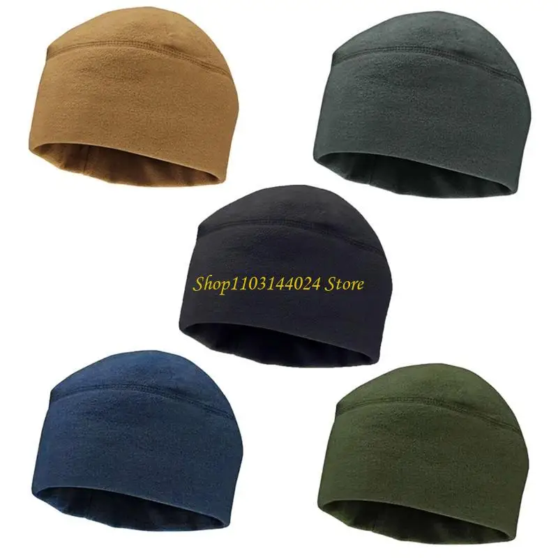 N5KE Winter Watch Skull Hat Men Women Warm Fleece Beanie Hat Thick Ear Warmer