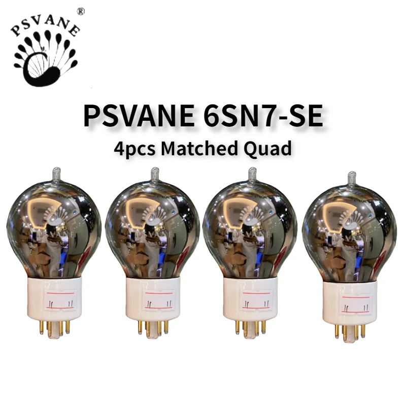 PSVANE Vacuum Tube 6SN7-SE Replaces CV181 6N8P 6SN7GT 6SN7C 6H8C HIFI Audio Valve Electronic Tube Amplifier Matched Quad