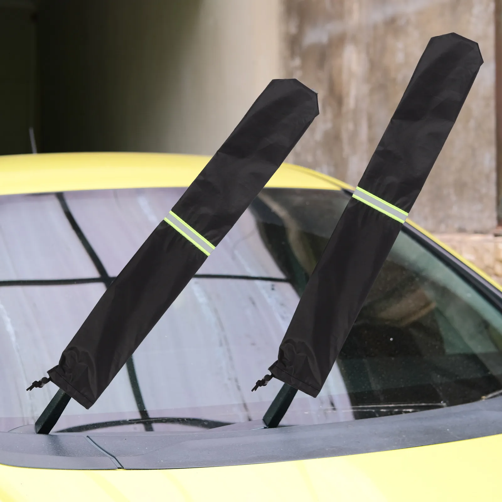 

1Pair Car Wiper Cover Snow Rainproof Sleeve Protective Windshield Wiper Protector Cover Universal Fit Car Sleeve