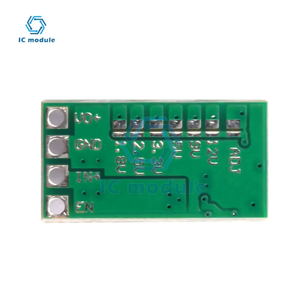 2 sztuk DC-DC 12-24V do 5V 3A Mini obniżanie mocy moduł zasilający napięcie Buck regulowany konwerter 1.8V 2.5V 3.3V 5V 9V 12V