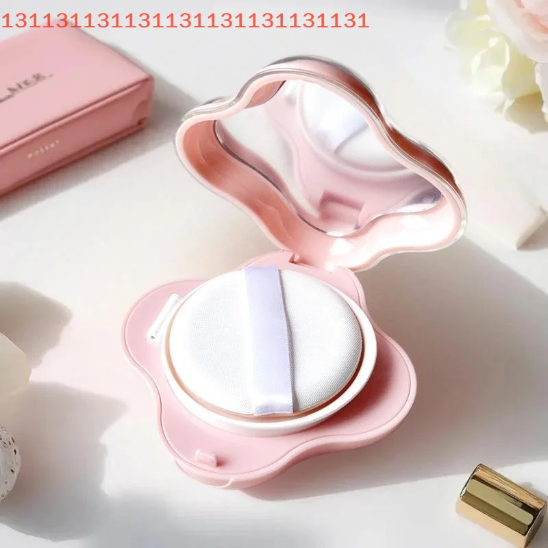 Soffio vuoto portatile carino con specchio BB Cream Contenitore per trucco cosmetico con spugna Mini cuscino d'aria Fondotinta Scatola fai da te