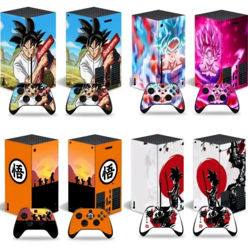 

Dragon Ball Xbox Series X Skin Stickers Cover For Xsx Consoles Controllers Protective Film Decoration Xbox Protective Film Toys