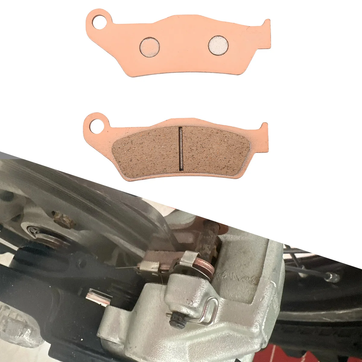 Motorcycle Metal & Brass Alloys Front And Rear Brake Pads For KTM SX SXF EXC EXCF EXCR XC XCW For HUSQVARNA FC TC TE 14-23