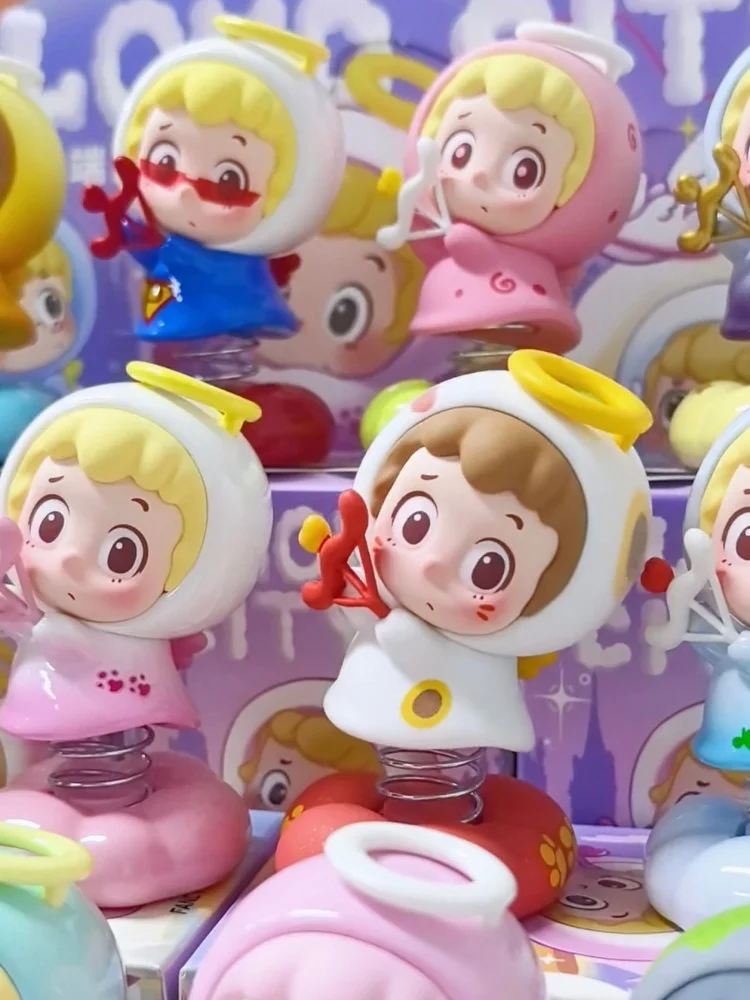 

Пишевый ангел 2-го поколения слепая коробка конфетный дом серии Коллекционная фигурка милый автомобильный декор настольные украшения модный подарок для девочек