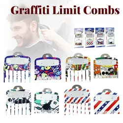 범용 전기 헤어 클리퍼 가이드 빗, 수염 트리머 리미트 빗 면도기 교체 클리퍼 블레이드 커터, 1.5mm, 4.5mm, 2 개/세트