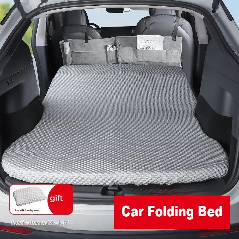 

For Tesla Model Y Camping Mattress With Storage Bag Memory Foam Portable Travel Sleeping Pad Model Y Automotive Interior ﻿