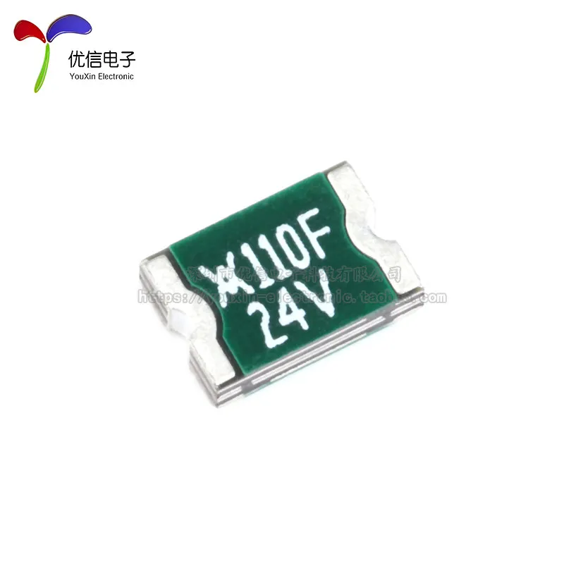 1812 SMD resettable fuse/fuse tube PPTC MINISMDC110F/24-2 1.1A 24V 10PCS