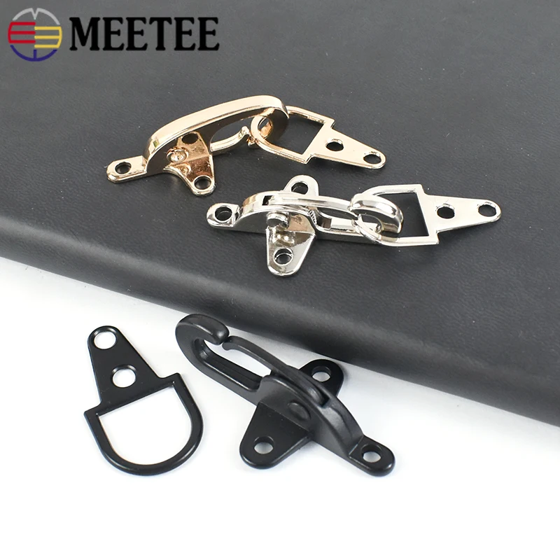 2/4/10Pc 4/5cm Metal Hook Buckle Lobster Clasp Bag Belt Strap Connector Clip Coat Down Jacket Buckles Sewing Clothes Accessories