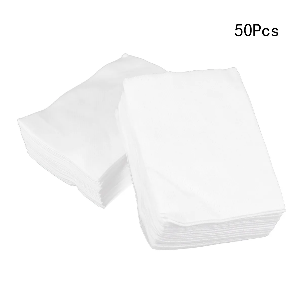 50Pcs Tattoo Cleaning Wipe Paper Professional Non-Woven Disposable Towel Tissue for Artists Facial Care