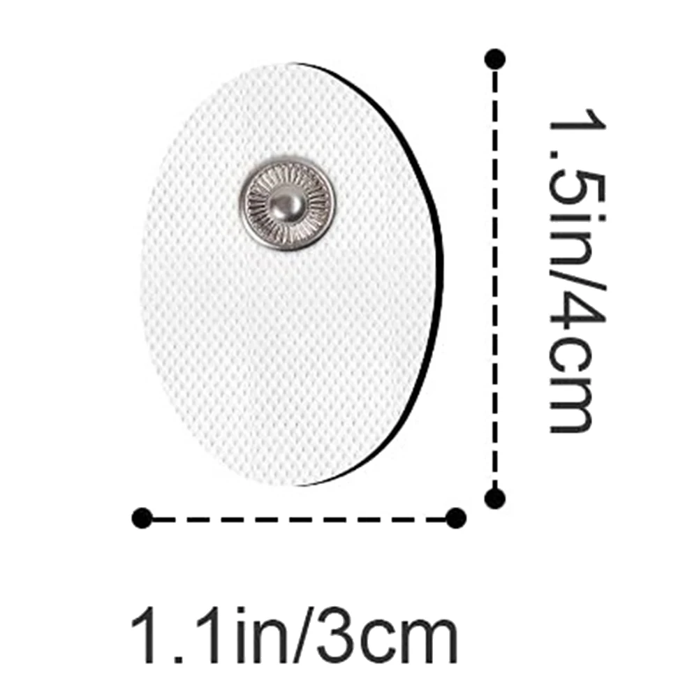 20PCS Electrode Pads 3X4CM for Electric Tens Acupuncture Digital Therapy Machine for Slimming Electric Body Massager