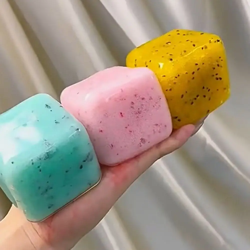 Sand Ice Yogurt Block Series Pinch Squeeze Toys Creative Interesting Slow Rebound Squeeze Toys TPR Colorful